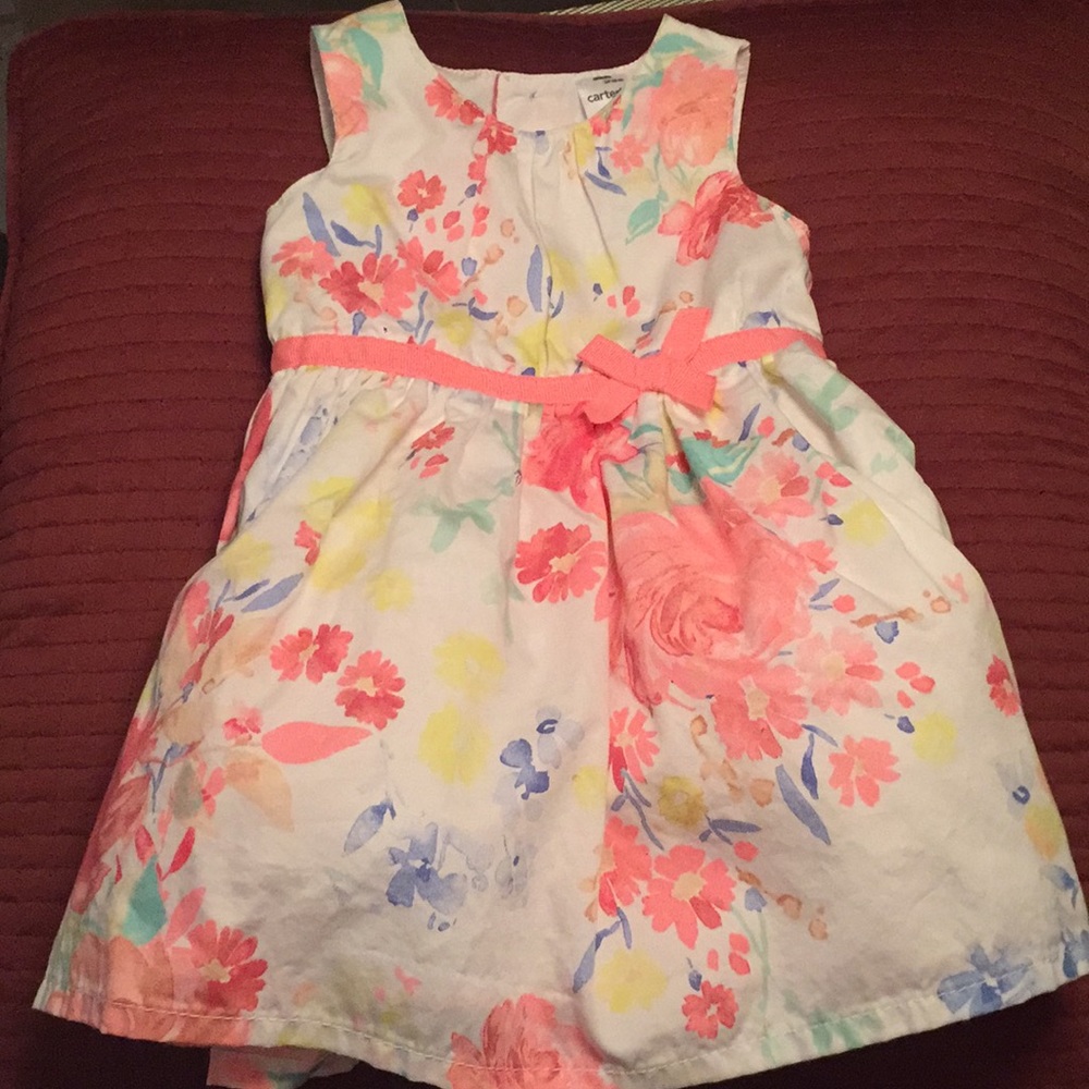 Carters Girl Dress Pink Size 6 months